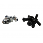 SPLIT - Wom M/12 screws ( black )