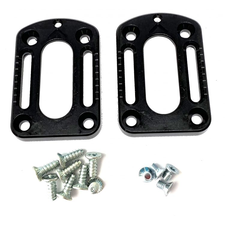 GUIDE - Adjustment plates 30 mm + adjustment screws