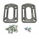 GUIDE - Adjustment plates 30 mm + adjustment screws